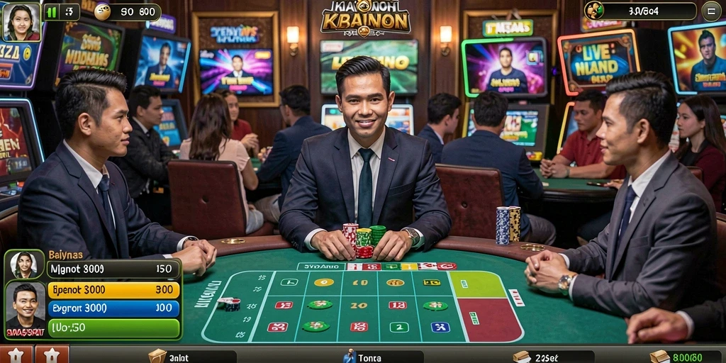Screenshot menampilkan karakter utama dalam aksi.