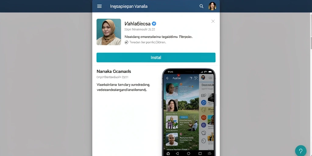 Screenshot menampilkan karakter utama dalam petualangan.