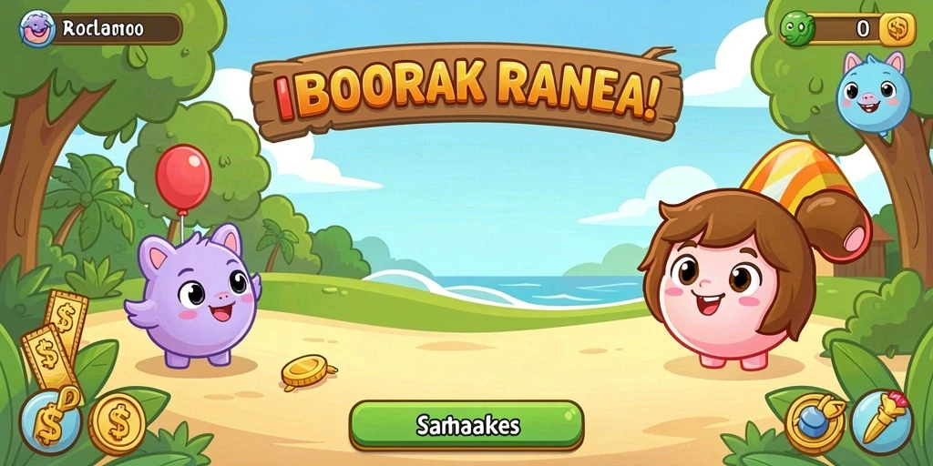 Tampilan antarmuka yang intuitif dan menarik.