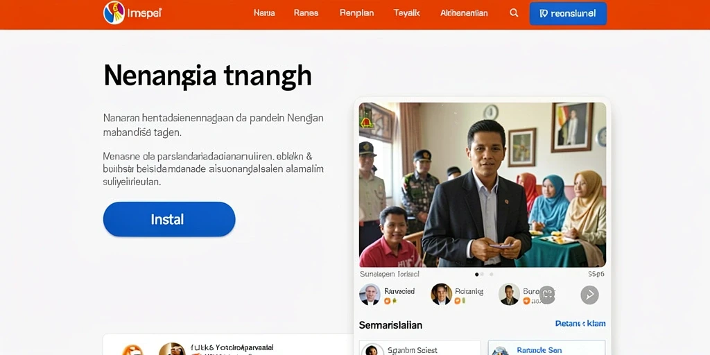 Tampilan antarmuka DEPO89 yang menarik dan user-friendly.