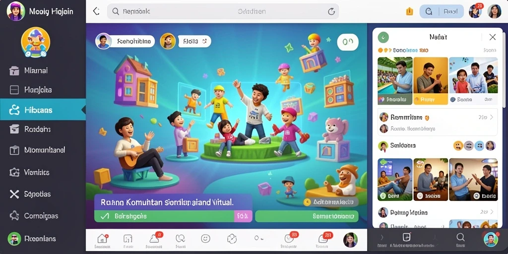 Screenshot menampilkan aksi seru dalam permainan.