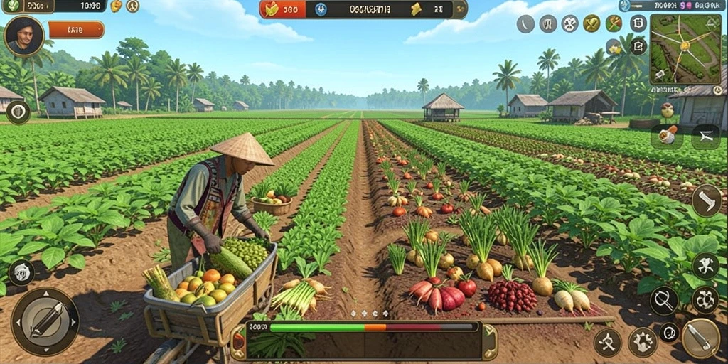 Screenshot menampilkan karakter utama dalam aksi.