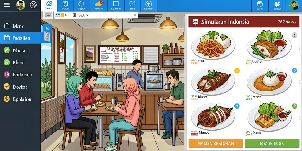 Tampilan antarmuka yang menarik dan mudah digunakan.