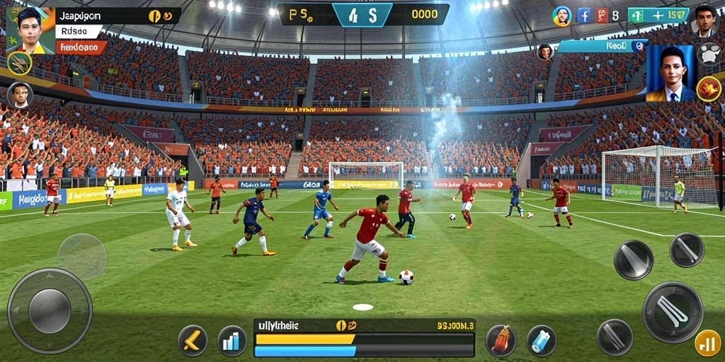 Tampilan awal permainan yang menarik dan ramah pengguna.