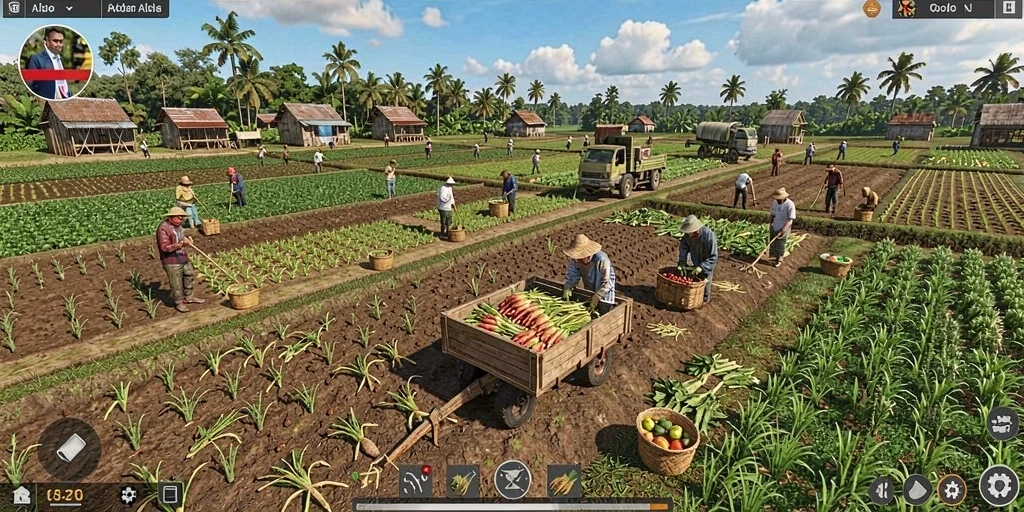 Tampilan awal yang menarik dan mudah dinavigasi.