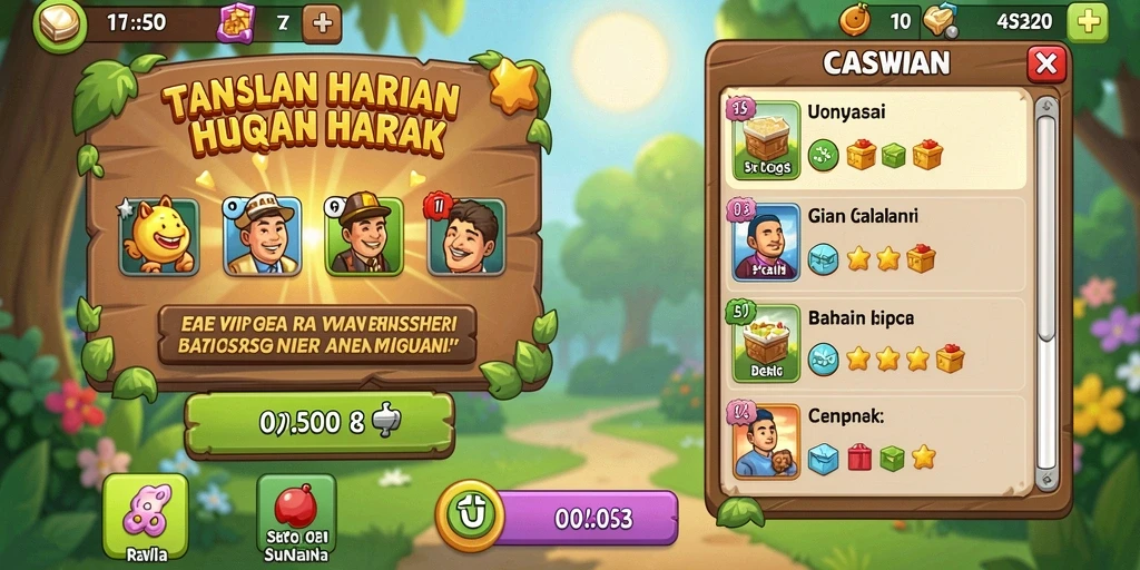 Tampilan antarmuka REJEKI yang memukau.