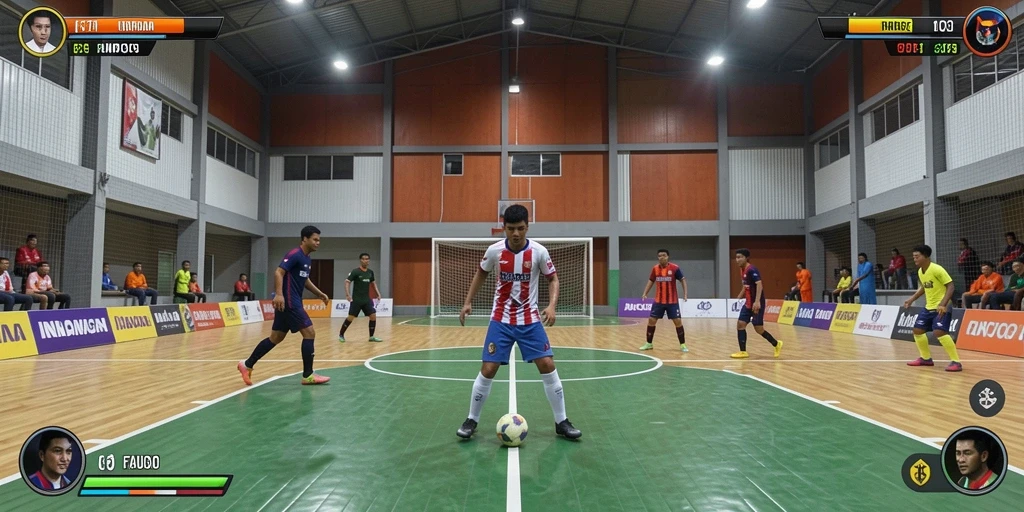 Tampilan interaksi karakter yang memukau.