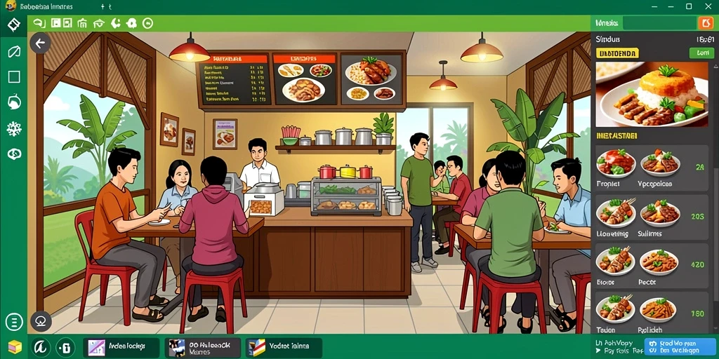 Tampilan awal yang mengesankan dan intuitif.