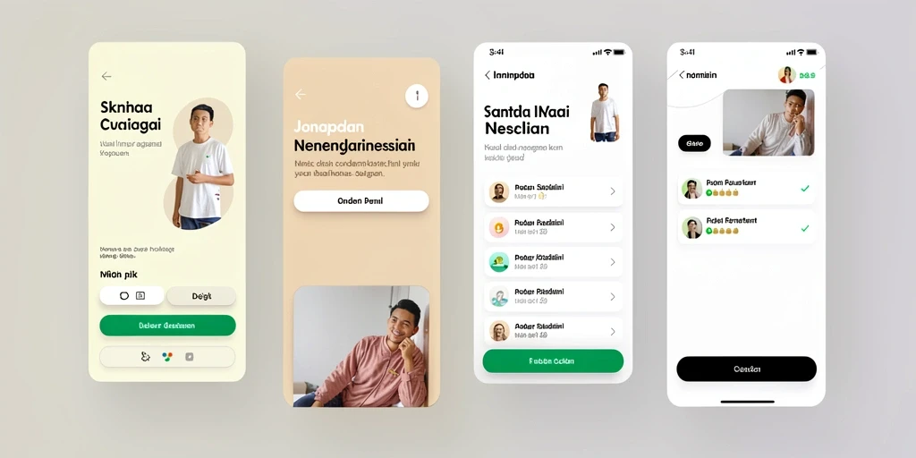 Tampilan utama aplikasi SESETOTO yang menarik.