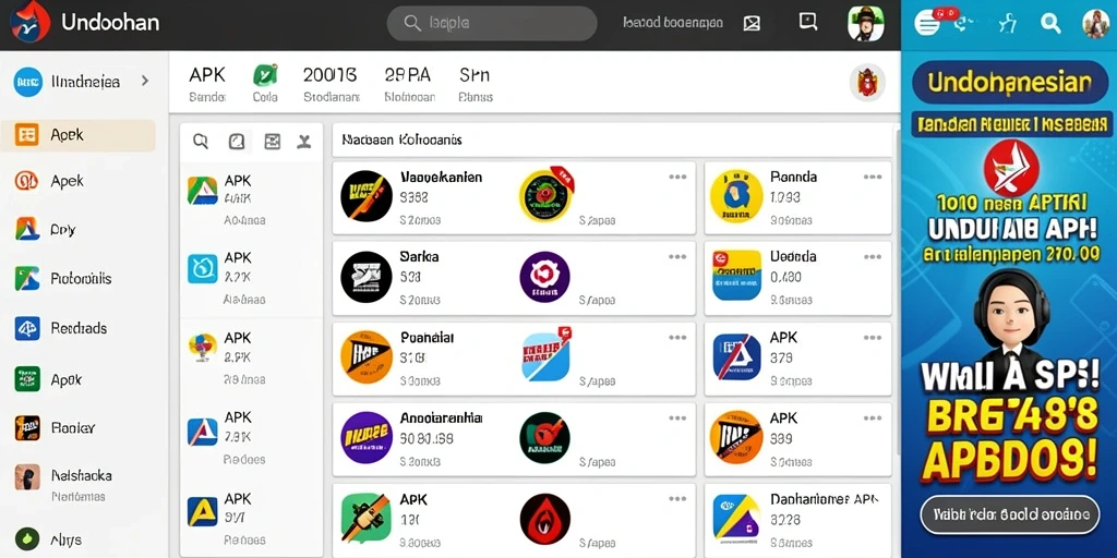 Tampilan awal yang menarik dan user-friendly.
