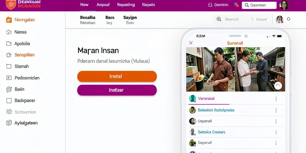 Tampilan antarmuka yang menarik dan mudah digunakan.